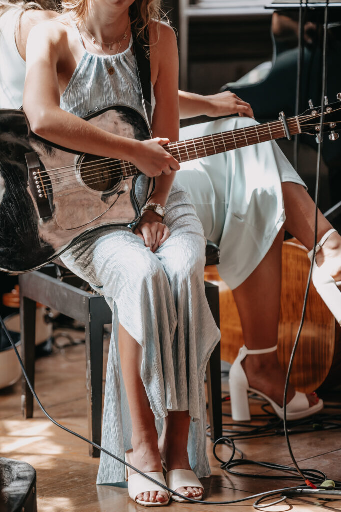 Hochzeitsmusiker im Schloss