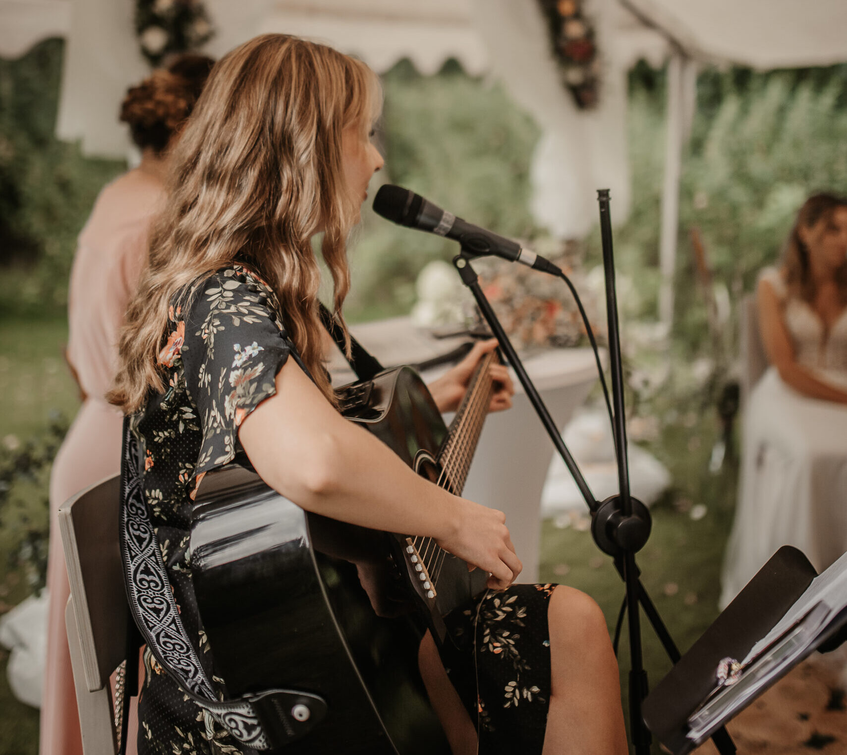 Filiz auf einer Hochzeit